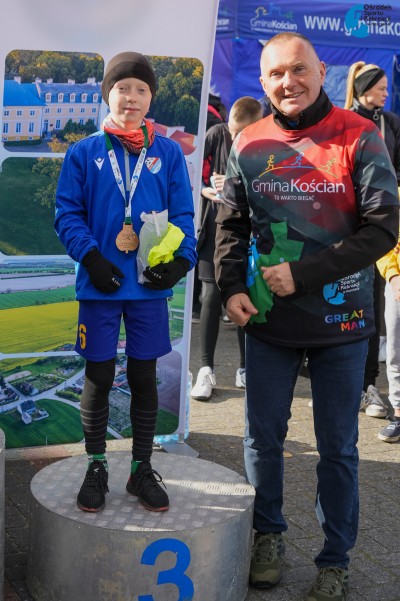  Młodzi zawodnicy JUNATRANS na imprezie biegowej