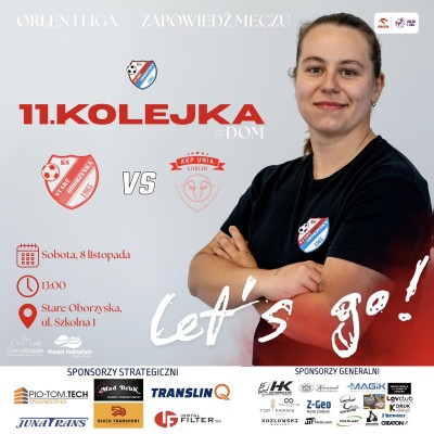 Orlen 1 Liga Kobiet | Czas na kolejne emocje na naszym stadionie