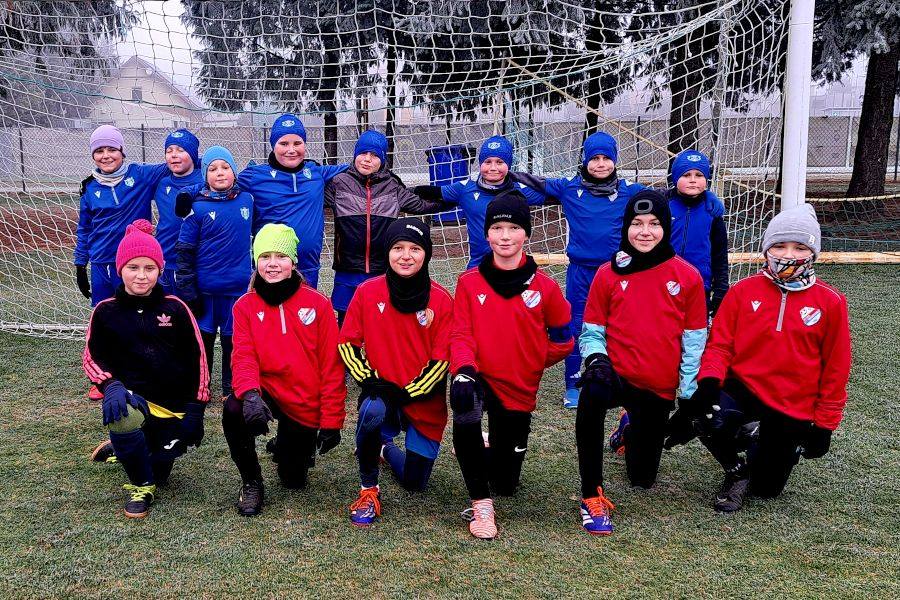 Zimno? Nie dla Orliczek! Niedzielny Sparing z PKS Racot