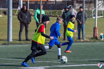 Sparing naszych orlików z orliczkami 