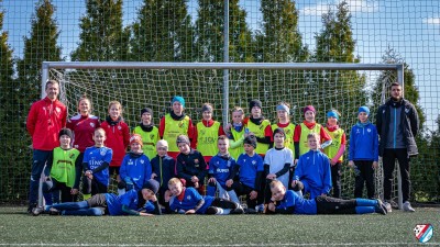 Sparing naszych orlików z orliczkami 