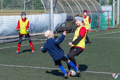 Sparing naszych orlików z orliczkami 