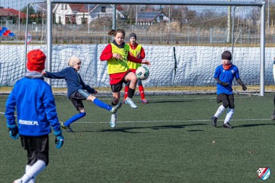 Sparing naszych orlików z orliczkami 