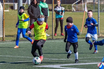 Sparing naszych orlików z orliczkami 