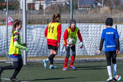 Sparing naszych orlików z orliczkami 