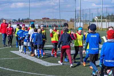 Sparing naszych orlików z orliczkami 