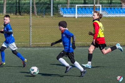 Sparing naszych orlików z orliczkami 