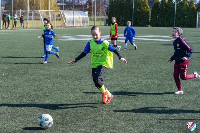 Sparing naszych orlików z orliczkami 