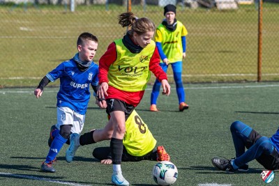 Sparing naszych orlików z orliczkami 