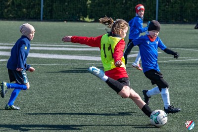 Sparing naszych orlików z orliczkami 