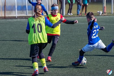 Sparing naszych orlików z orliczkami 