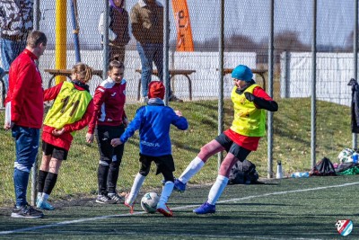 Sparing naszych orlików z orliczkami 