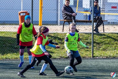 Sparing naszych orlików z orliczkami 