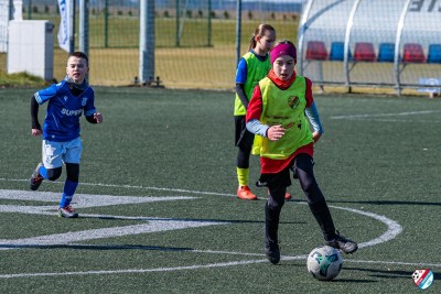 Sparing naszych orlików z orliczkami 