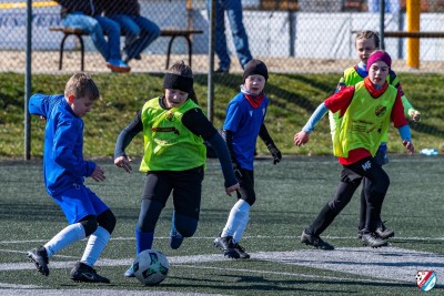 Sparing naszych orlików z orliczkami 
