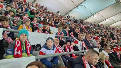 Nasi zawodnicy i zawodniczki na meczu Polska – Litwa! 