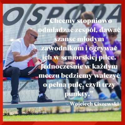 Wywiad z trenerem seniorów przed rundą wiosenną
