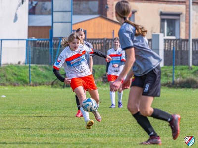 FOTO: Sparing młodziczek z Orzeł Lipno
