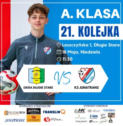 SENIORZY | 21. kolejka - ruszamy na mecz do Długich Starych