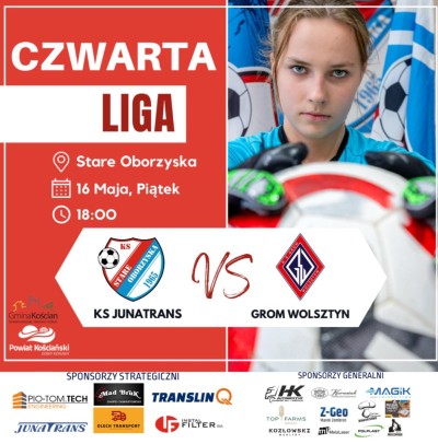 IV LIGA | 14. kolejka - PIĄTKOWE GRANIE W STARYCH OBORZYSKACH