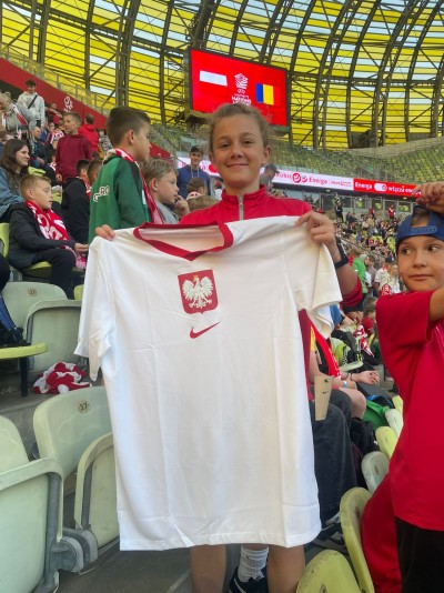 NIEZAPOMNIANE CHWILE NA MECZU POLSKA - RUMUNIA