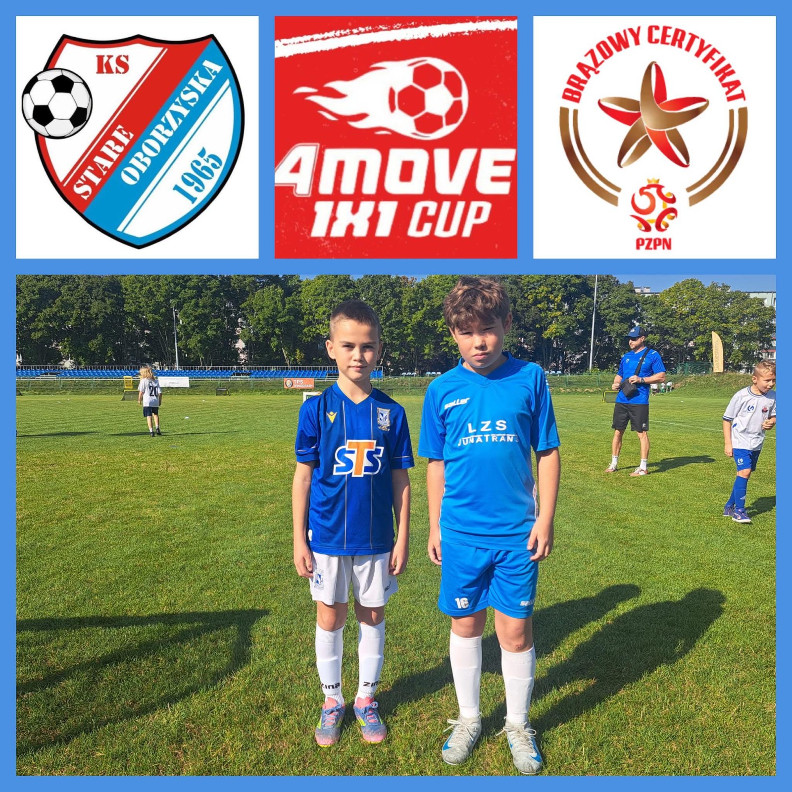 Piłkarska duma klubu – Franek i Szymon w akcji