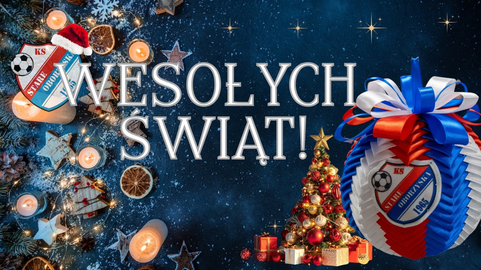 Świąteczne życzenia od KS Juna-Trans Stare Oborzyska