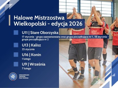 Halowe Mistrzostwa Wielkopolski U11 w Starych Oborzyskach