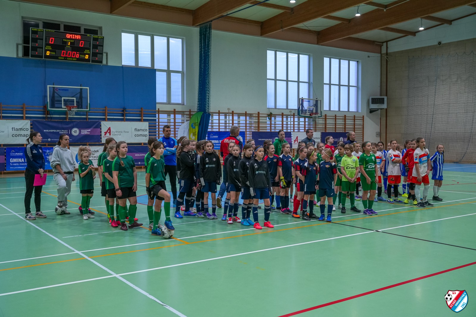 FOTO: Halowe Mistrzostwa Wielkopolski U11 w Starych Oborzyskach