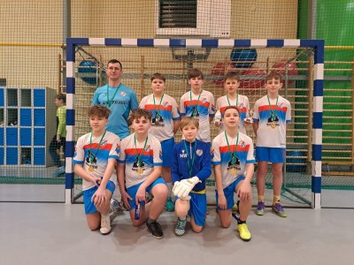 Młodzik D1 na turnieju w Borku Wielkopolskim