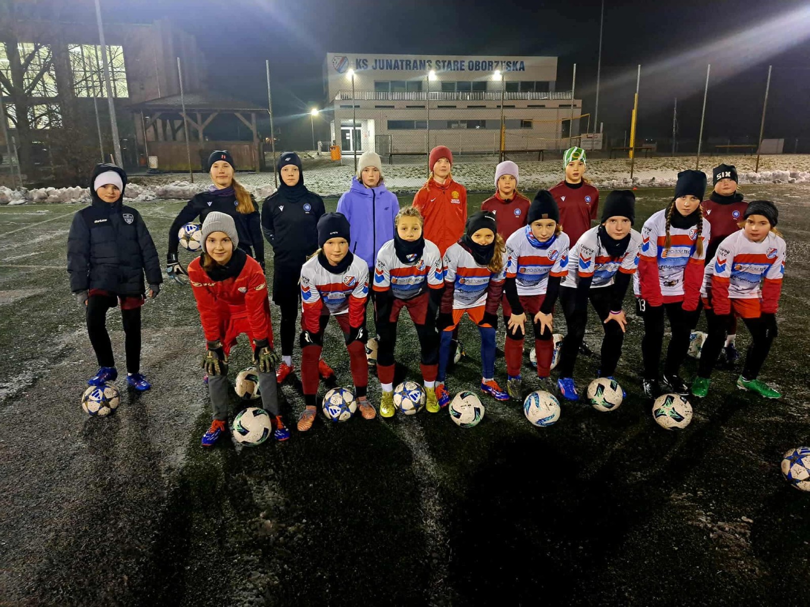 Nasze zawodniczki na treningu Kadry Regionu Zachód WZPN