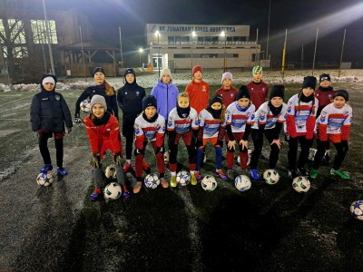 Nasze zawodniczki na treningu Kadry Regionu Zachód WZPN