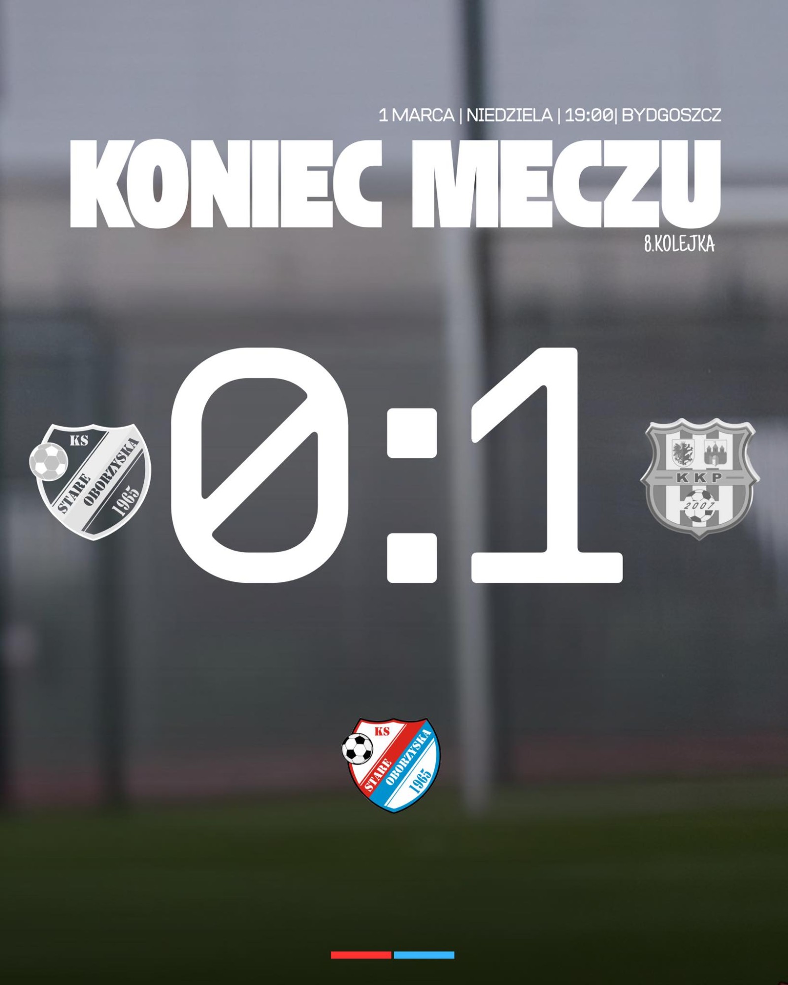 Kończymy mecz bez punktów