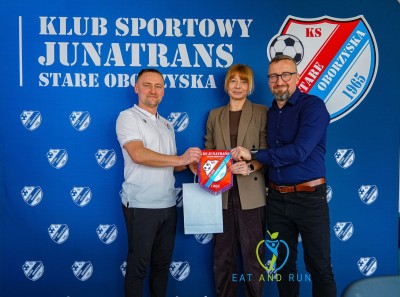 Eat & Run nowym partnerem KS Juna-Trans Stare Oborzyska!