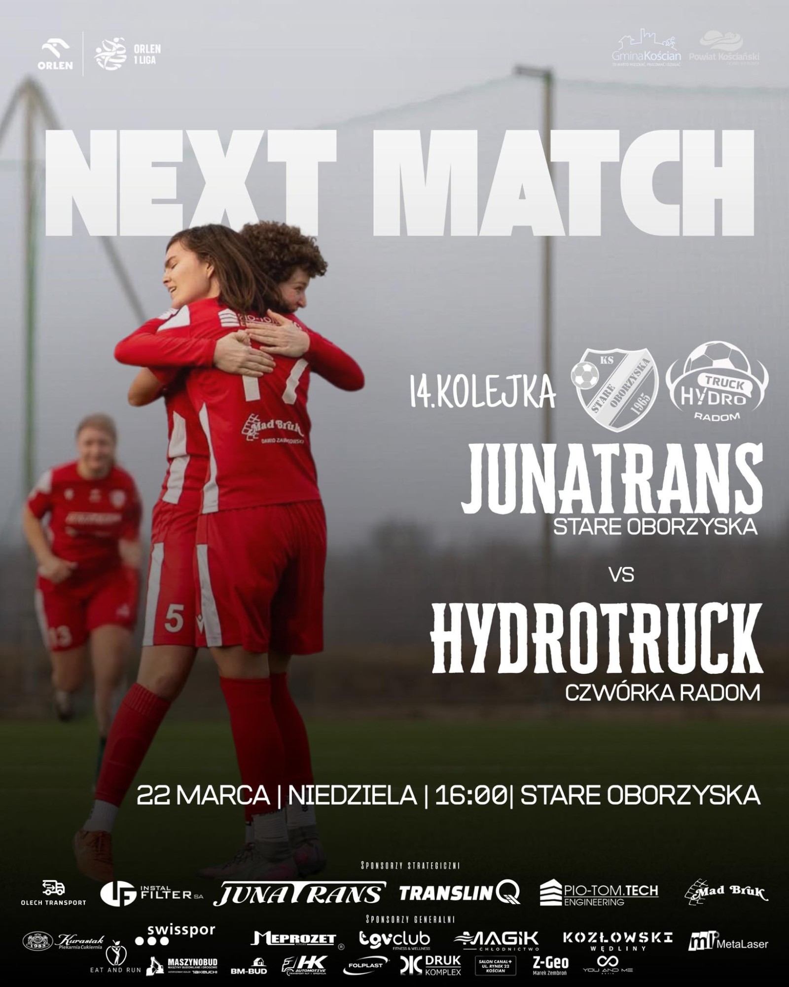 Gramy u siebie! JUNA vs HydroTruck Radom