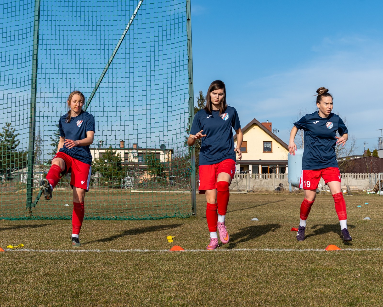 Słońce, trening i cel – sobotni mecz!