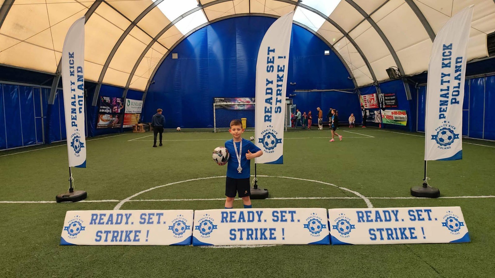 Nataniel melduje się w kolejnej rundzie Absolute Teamsport Penalty Kick Poland
