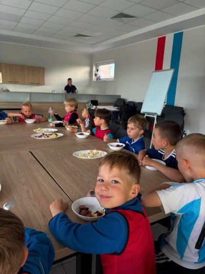 Skrzaty uczą się zdrowego stylu życia
