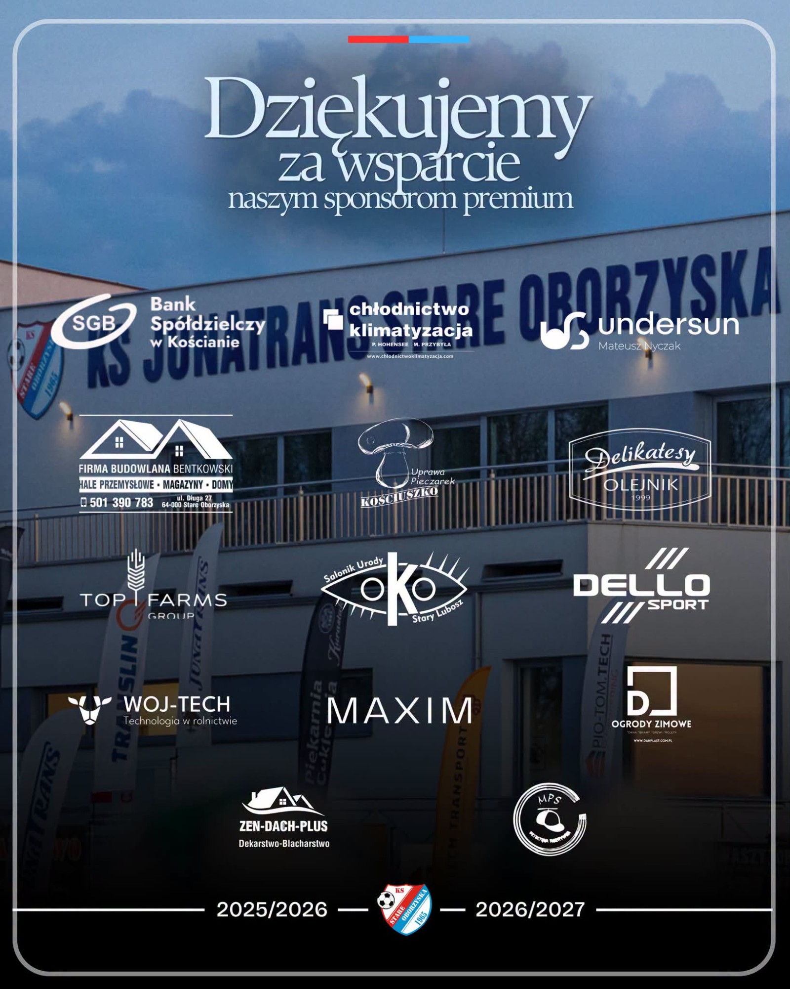 Sponsorzy Premium – razem gramy o więcej!